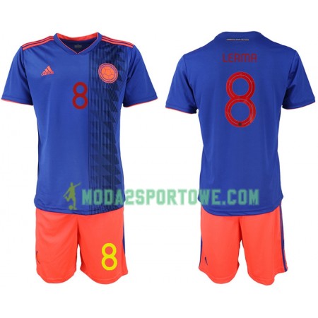 Koszulka Kolumbia LERMA 8 Dziecięcy Wyjazdowe Stroje Piłkarskie Copa América 2019 Krótki Rękaw